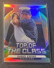 DANIEL ESPINO - 2020 Prizm Baseball - TOP OF THE CLASS Silver Holo Prizm- TOC-24