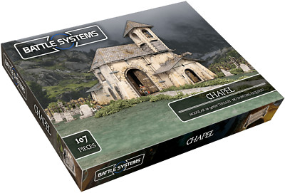 Battle Systems Fantasy Terrain - Chapel 28-35mm Wargaming Scenery D&D Neu in OVP