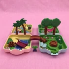Vintage Pokemon Playsets Seafoam Island & Viridian Forest w/ Oddish Polly Pocket