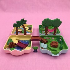 Vintage Pokemon Playsets Seafoam Island  Viridian Forest w/ Oddish Polly Pocket