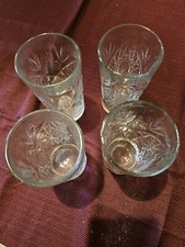 Beautiful Crystal Glasses-set Of 4-nice Weight