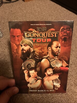 New Ring Of Honor: Conquest Tour March 13, 2015  DVD ROH AEW WWE NXT