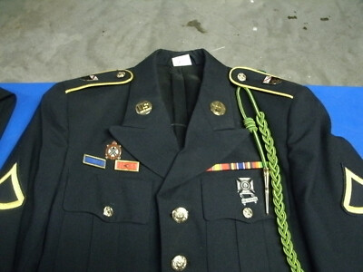 army dress blues tie US BLUE JACKET COAT WITH & PANTS 1ST ENG BN SIZE 35 RC The tie is also ropa mexicana tradicional SHORT PEARL LACE DRESS Size_Apparel:42