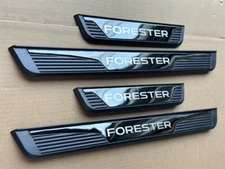 For Subaru Forester Accessories Door Scuff Sill Cover Plate Protector Sticker 4X