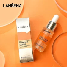 LANBENA Vitamin C Serum for Whitening Lighten Spots Facial Essence