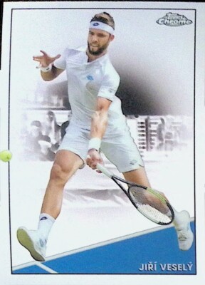 2021 Topps Chrome Tennis Base Jiri Vesely