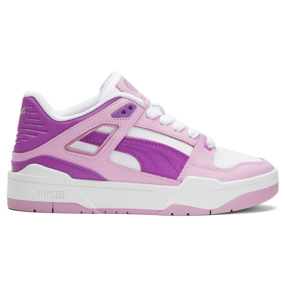 Puma Slipstream Rose Lace Up Youth Girls White Sneakers Casual Shoes 39285901 Puma Slipstream Rose Lace Up Youth Girls White Sneakers Casual Shoes 39285901