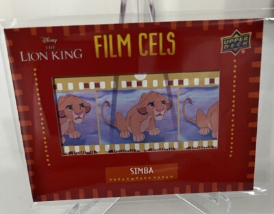 2020 Upper Deck Disney The Lion King Film Cels Simba #F-16
