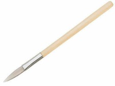 Agate Burnisher Straight Blade Double Edged art Silver clay PMC jeweller 23 cm