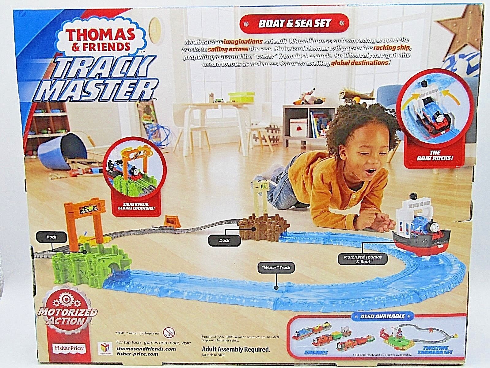 thomas trackmaster boat and sea