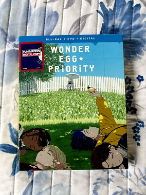 Wonder Egg Priority: The Complete Season (Blu-ray/DVD, 4-Disc Set, 2022) NEW