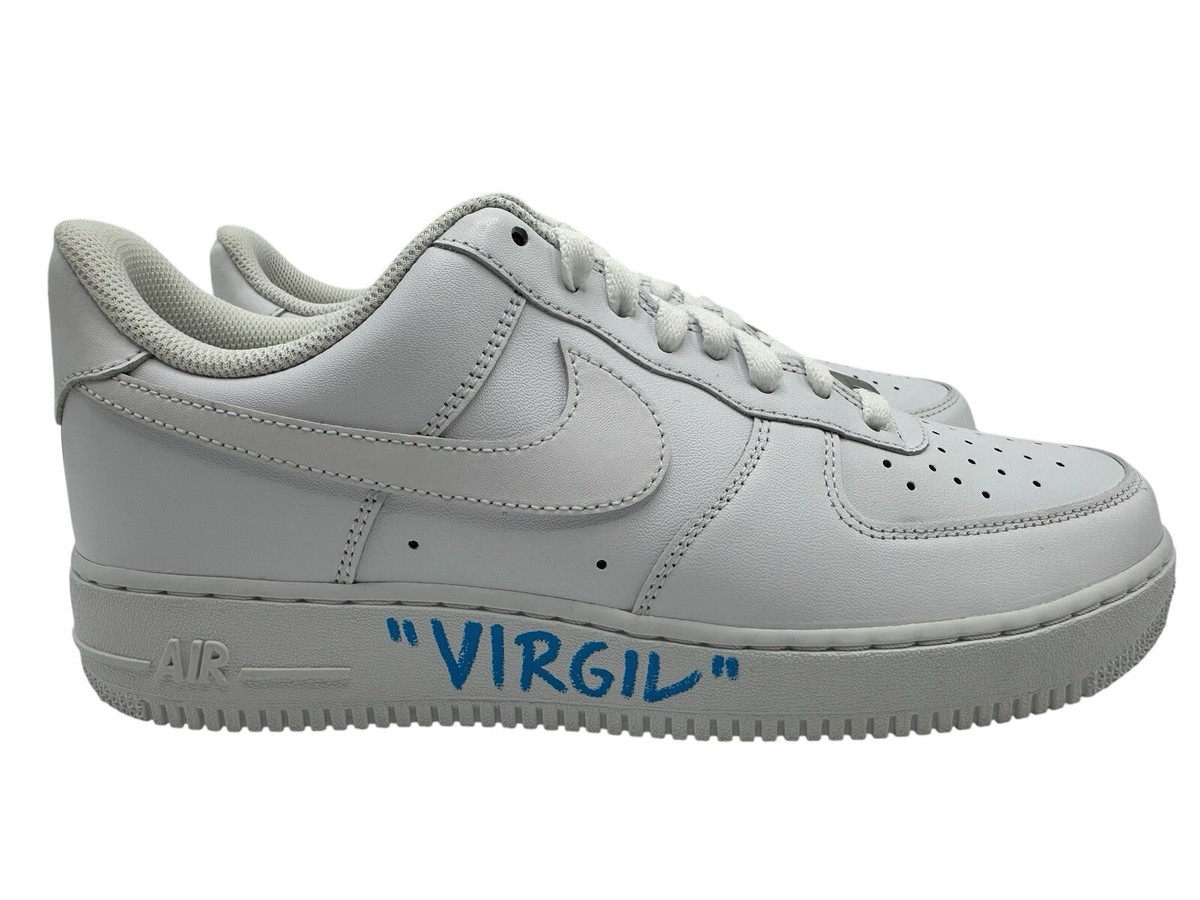 NIKE AIR FORCE 1 SSENSE X VIRGIL ABLOH SIGNED PROMO 10 RARE