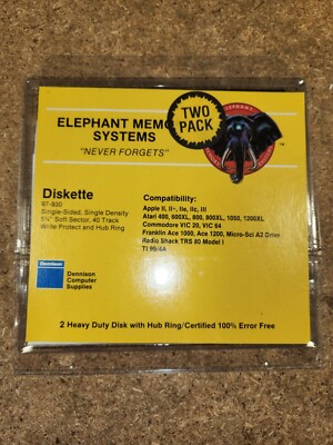 FLOPPY CD グッズ Elephant Memory Systems 5.25 floppy Single Sided Single