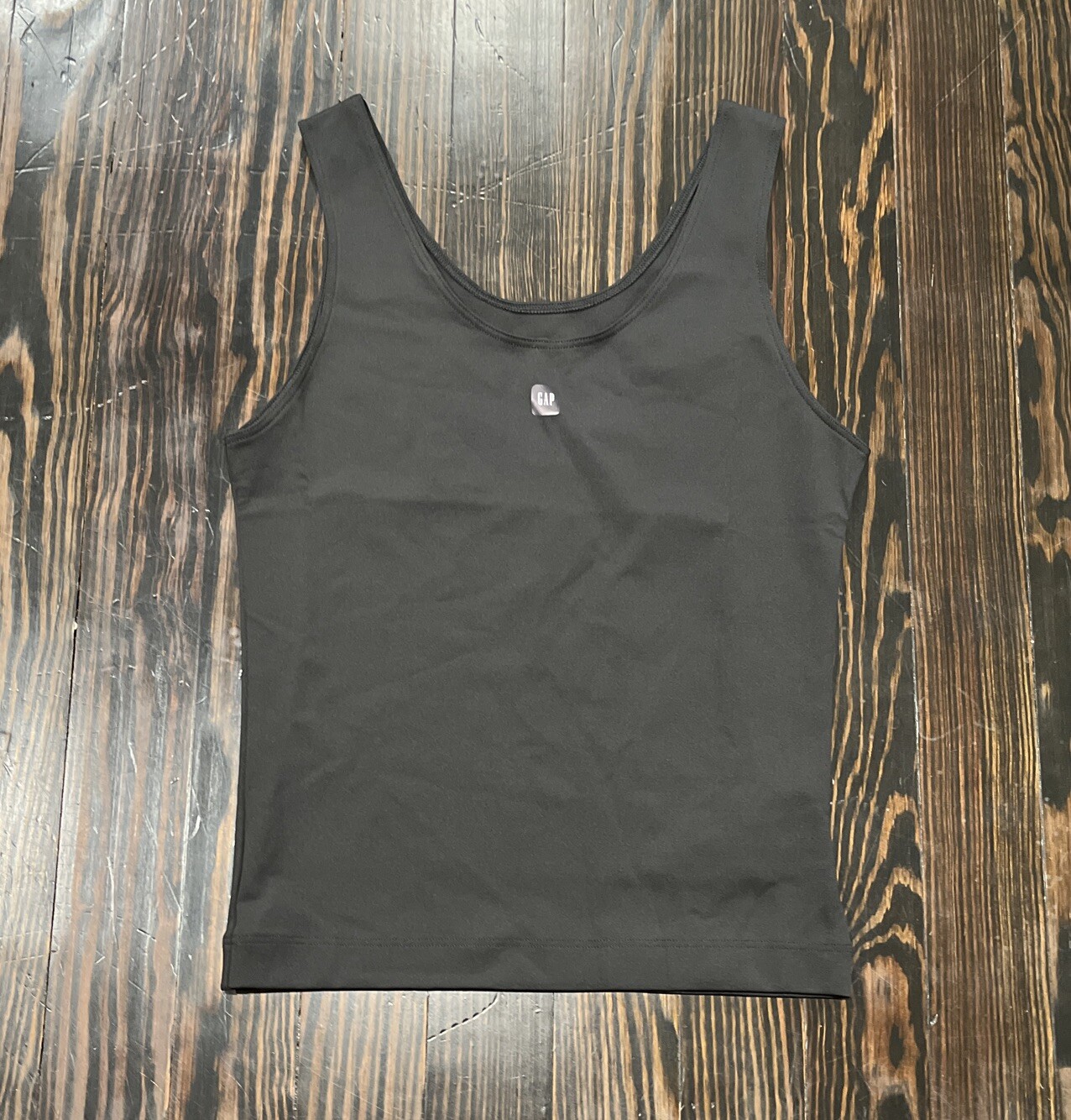 Yeezy Gap Engineered By Balenciaga Tank Top Men’s XXS Black Polyester Spandex