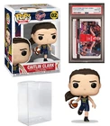Caitlin Clark #02 + Graded PSA 10 Rookie Card Bundle Funko POP! WNBA: Fever Case