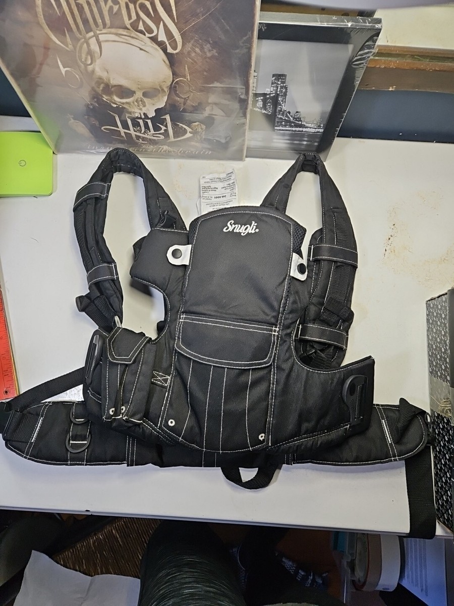 evenflo snugli baby backpack carrier black Carrier Front 0441638