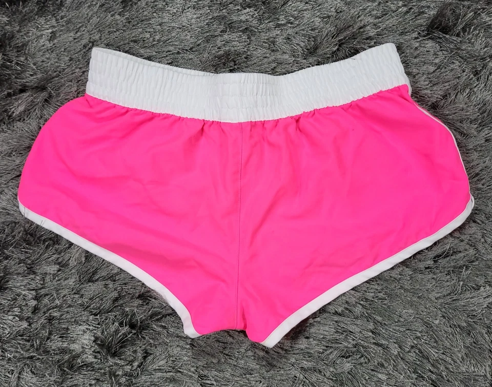 Pantalones Cortos de Correr Años 90 OP Ocean Pacific Niñas Pequeños (3-5) Rosa Bolsillos Pull-On Foto 4 de 4