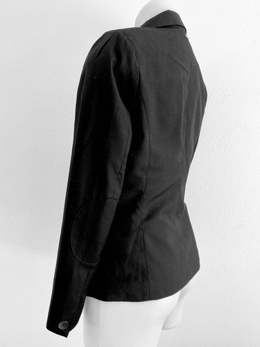 Chevignon Womens Black Blazer Jacket casual smart office business elegant size S - Picture 8 of 12