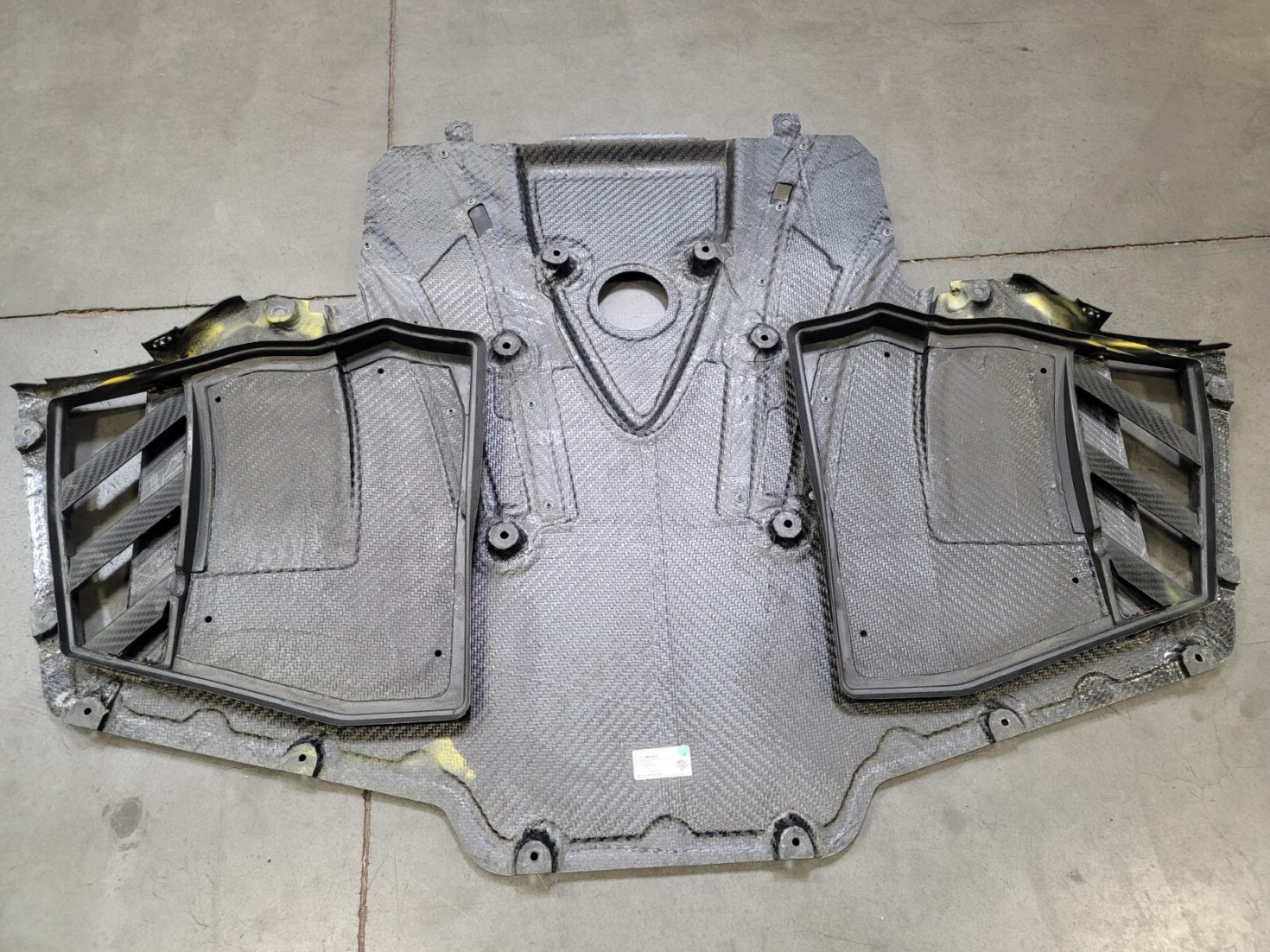 FERRARI  488 Challenge SKID PLATE FACTORY OEM (Stock b,c,d)