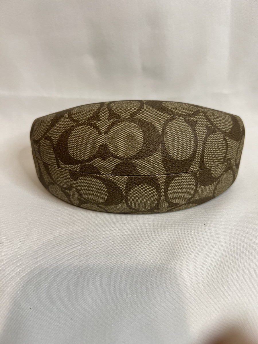 COACH Sunglasses Eyeglasses Hard Case with Cleaning Cloth  display picture 3