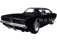 1969 Dodge Charger Rt Black 125 Diecast Model Car By New Ray 71893 B 1969 Dodge Charger Rt Black 125 Diecast Model Car By New Ray 71893 B
