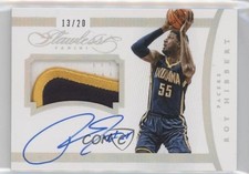 2014-15 Panini Flawless Momentous Memorabilia 13/20 Roy Hibbert #MA-RH Auto 3d3