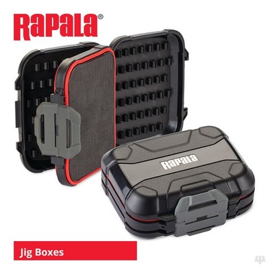 Rapala Jig Box - Bass Perch Pike Chub Trout Salmon Lure Sea Fly Fishing Tackle