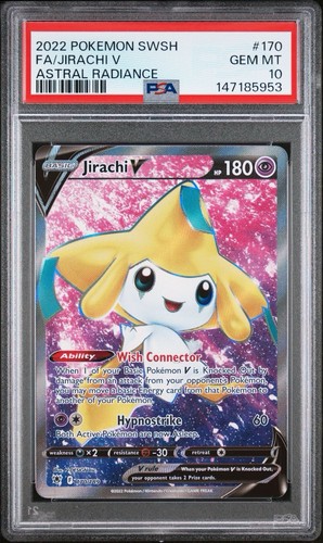 Jirachi V graded PSA 10 for sale on eBay