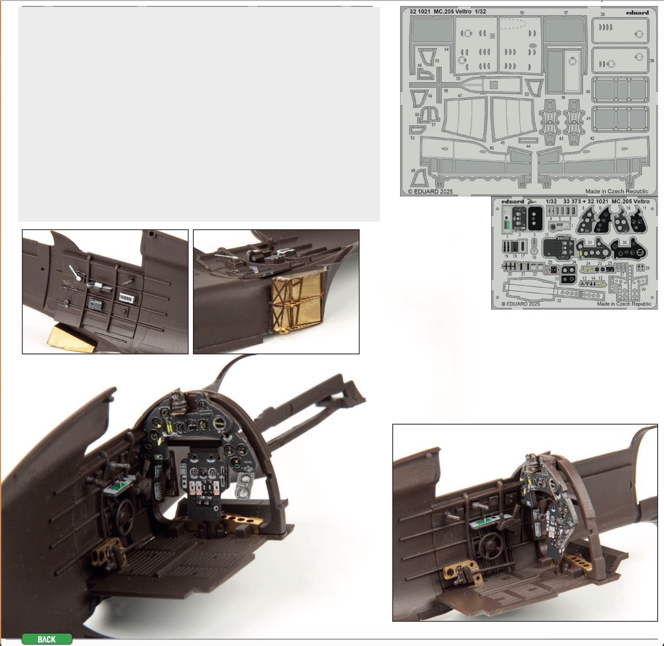 Eduard ED321021 Macchi C.205 Veltro 1:32