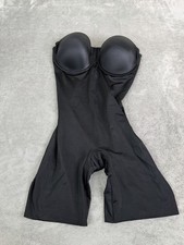 Spanx Suit Your Fancy Strapless Cupped Bodysuit Women s Size XL Black