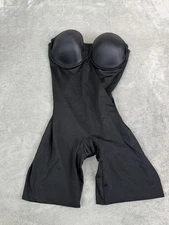 Spanx Suit Your Fancy Strapless Cupped Bodysuit Women’s Size XL Black