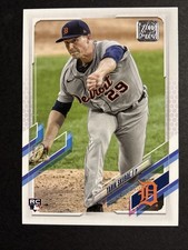 2021 Topps - Tarik Skubal #92 Vertical, Pitching (RC)