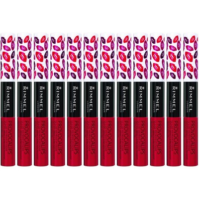 12-Rimmel London Provocalips 16hr Kiss-Proof Lip Color Two-Step Liquid Lipstick