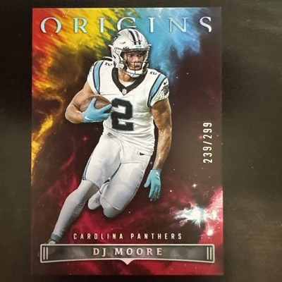 DJ MOORE #14 - 2022 PANINI ORIGINS # /299 CAROLINA PANTHERS