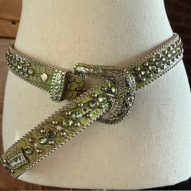 激レア 希少 b.b. simon グリーン ストーンベルト b.b.simon Green Belts for Women for sale | eBay