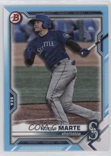 2021 Bowman Draft Sky Blue 397/499 Noelvi Marte #BD-147 0q3