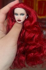 OOAK Poppy Parker Repaint Custom Art Doll Head ~Only Head ~Xia