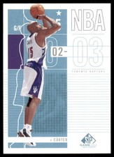 2002-03 SP Game Used Vince Carter Toronto Raptors #94