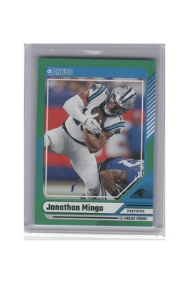 2024 Donruss #217 Jonathan Mingo Press Proof Green B11R1C14