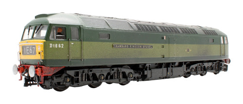 Locomotora diésel Heljan calibre OO 4740 BR verde clase 47 'D1662' *resistente a la intemperie* | Condition: Used