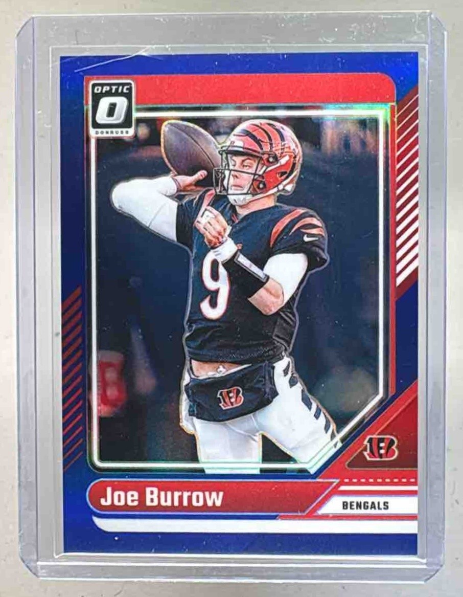 Joe Burrow 2024 Panini Donruss Optic #38 Blue /199