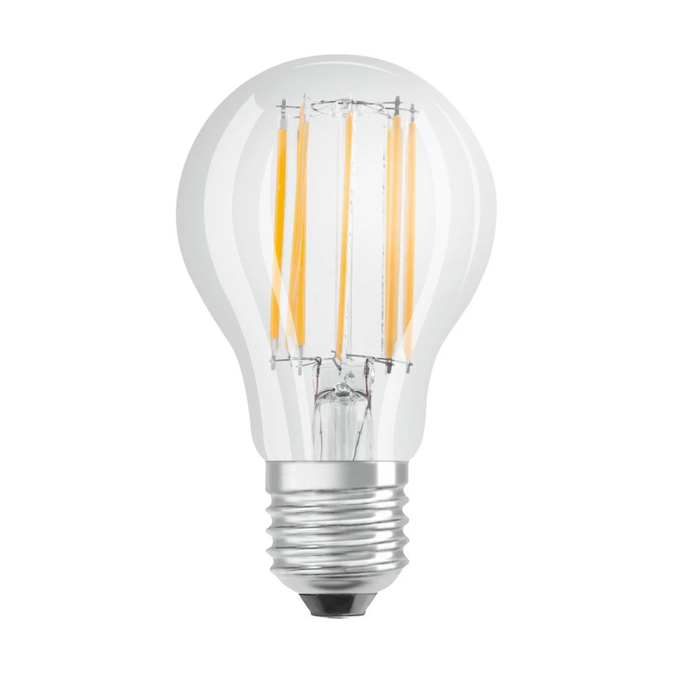 Osram LED Filament Leuchtmittel A60 Birne 10W = 100W E27 klar warmweiß 2700K