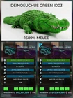 Deinosuchus Top Stats BABY PAIR  Ark Survival Ascended Official PVE PC/XBOX/PS5