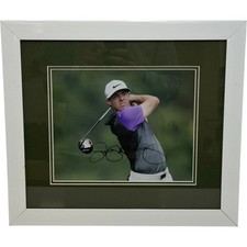 Rory McIlroy PGA Championship 2014 Signed Photo Framed Certificate Authenticity