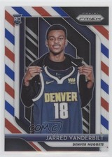 2018-19 Panini Prizm Red White & Blue Prizm Jarred Vanderbilt #42 k7p