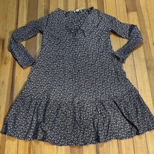 American Eagle Ditsy Floral Babydoll Mini Dress Size Small Peasant Cottagecore