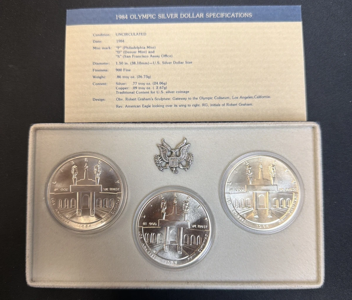 1984 olympic coins products for sale | eBay