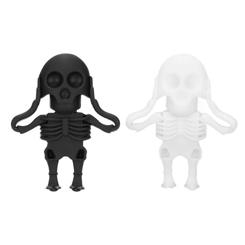 USB Flash Drive Funny Cute Cartoon Miniature Skull Shape Drive Memory Stick P CB - Afbeelding 7 van 43