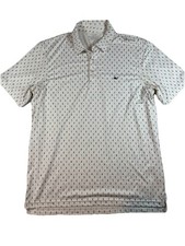 Vineyard Vines Performance Golf Polo Shirt Mens Medium All Over Print Popsicles