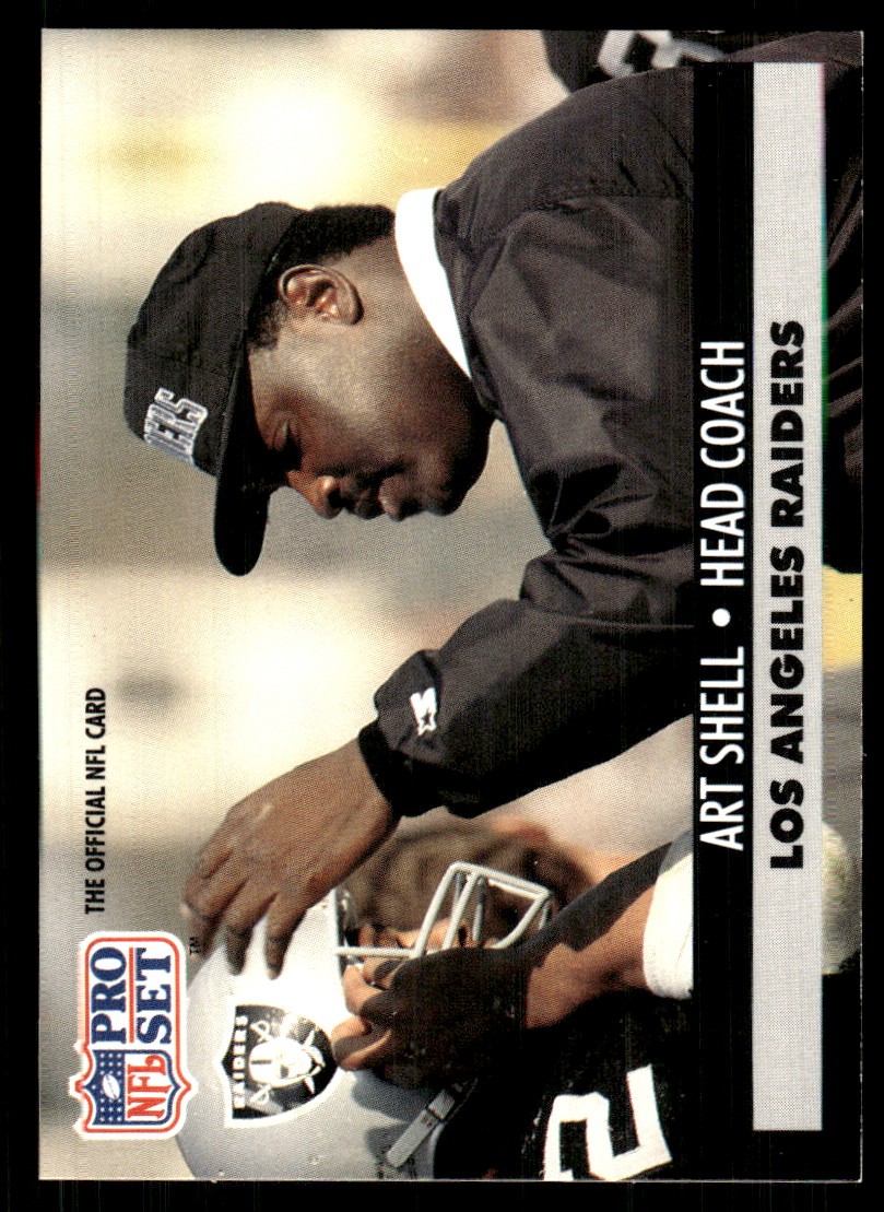 Art Shell 1991 Pro Set #198 Raiders FREE SHIPPING StackedPacks